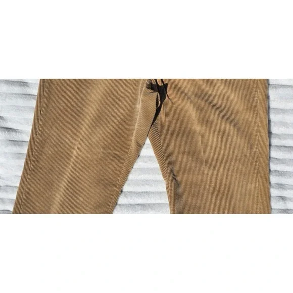 Vintage Orvis Corduroy Pants Trousers Made In USA Leather Lined Pockets 38x30 - Picture 4 of 13